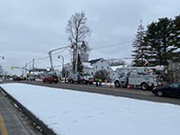Comcast Underground Work and Eversource Above Ground Work