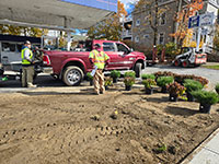 Planting begins near 135/85 Intersection