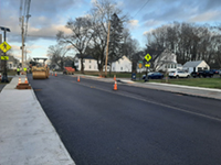 Finish paving